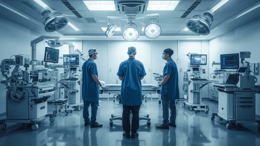 Hospital equipment suppliers providing surgical machines, diagnostic tools, and patient monitoring systems in Hyderabad.