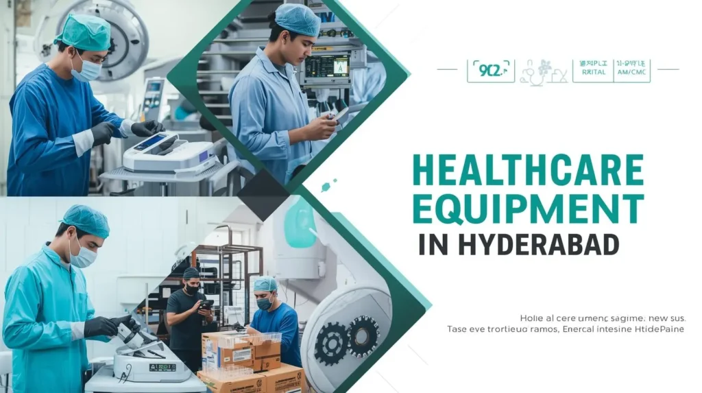 Medical equipment services in Hyderabad including supply, repair, rentals, and AMC/CMC contracts.