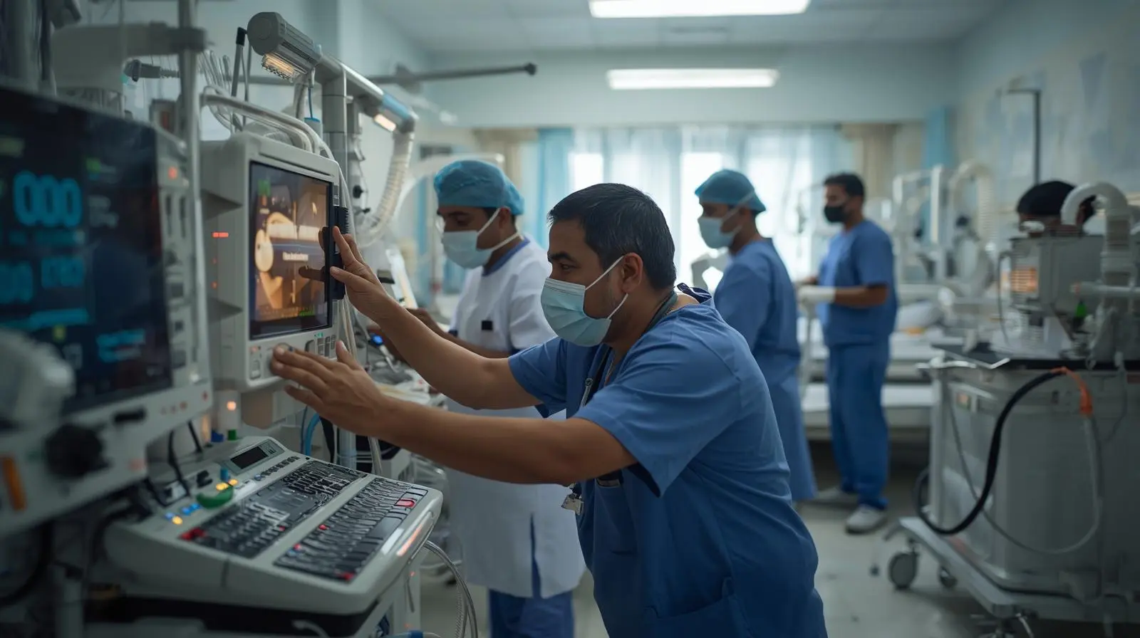 Medical equipment rental service for hospitals and clinics