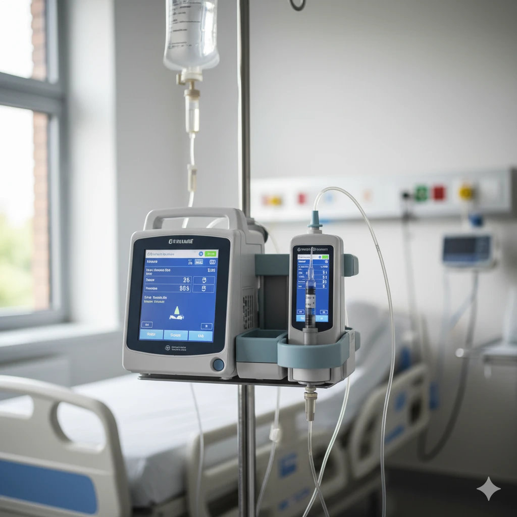 Infusion and syringe pumps